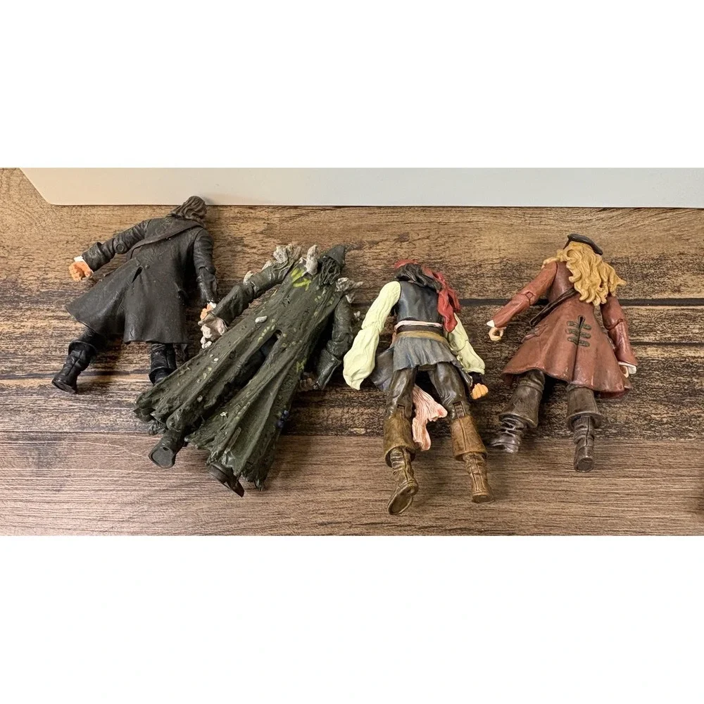 Pirates of the Caribbean Dead Mans Chest Figures Bill Turner Swann Will Jack